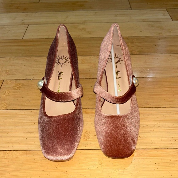 Velvet Mary Janes - Picture 2 of 7